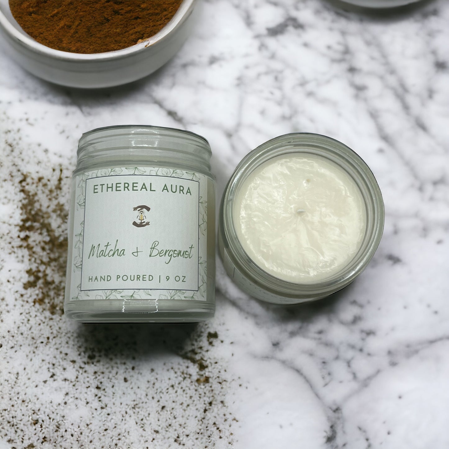 Matcha & Bergamot Candle