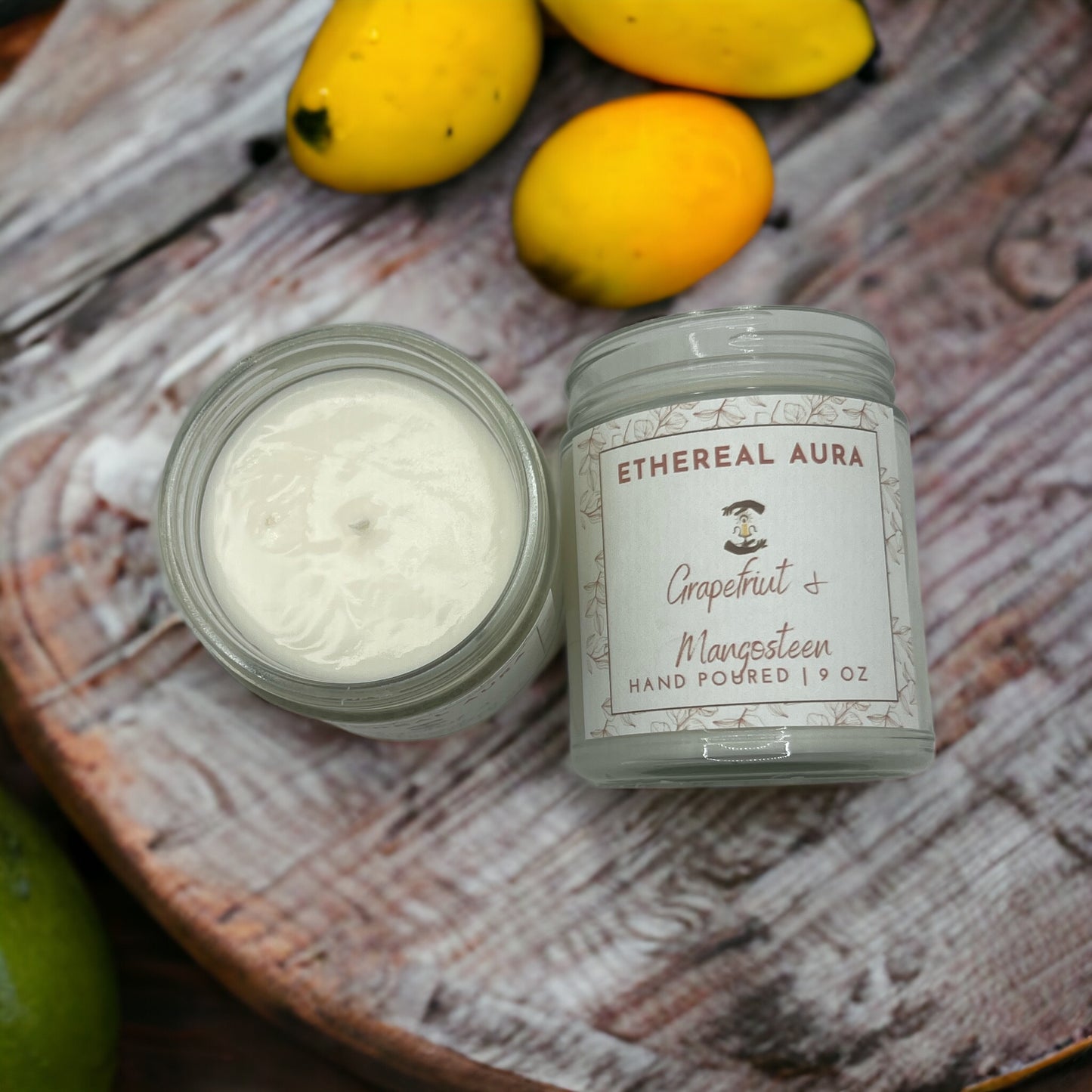Grapefruit and Mangosteen Candle
